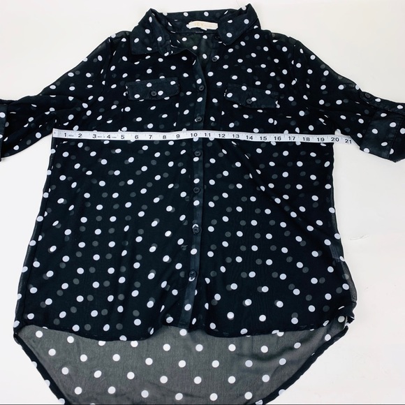 Icy Fashion- Polka Dots.Black/White. Size Large. - Picture 3 of 6